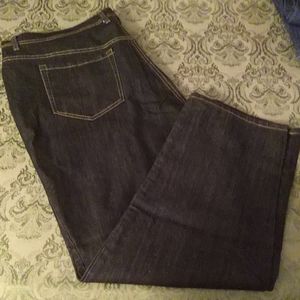 Style & Co Dark Wash Jeans Natural Fit 22w